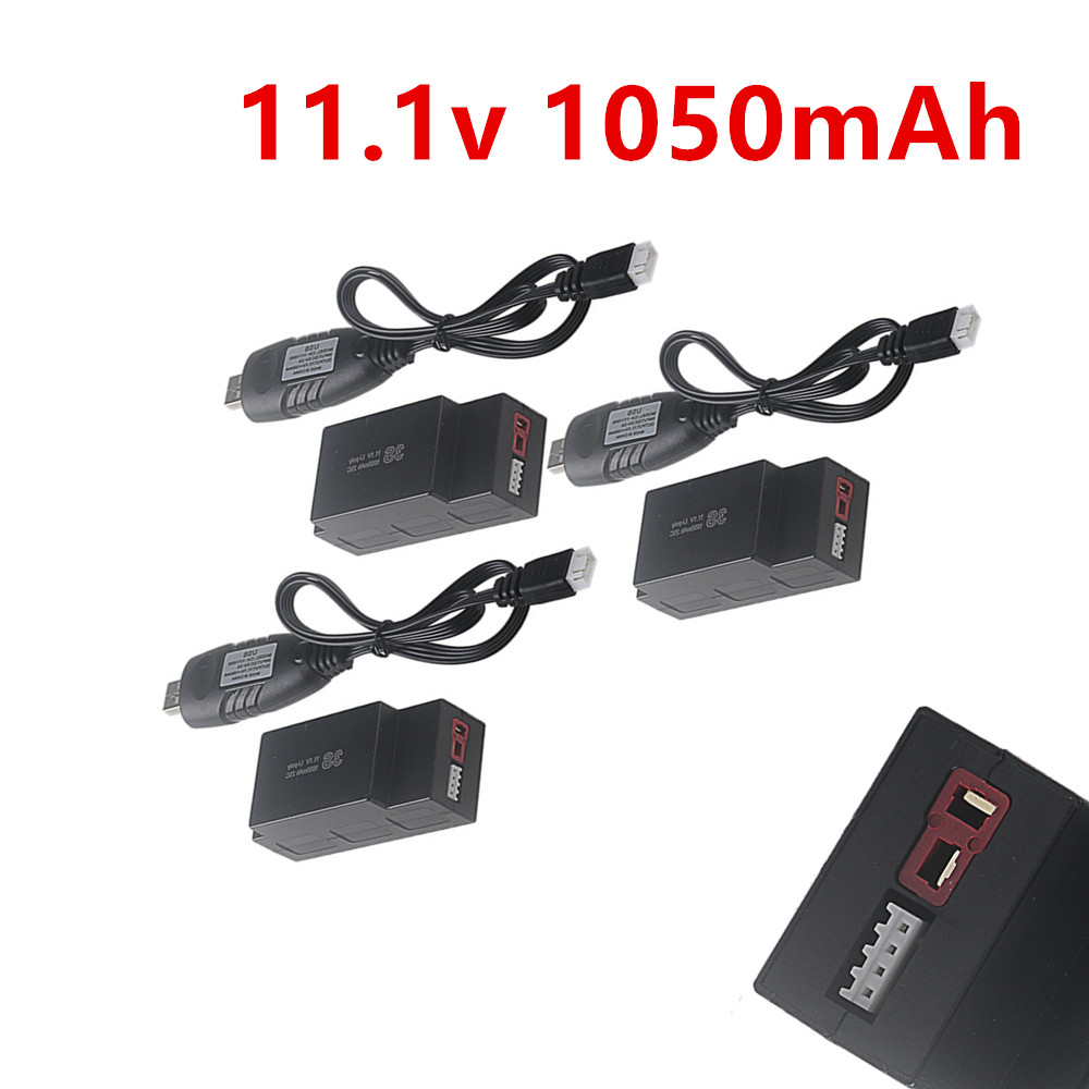 Rc Hobby Charger - Batteria Lipo ricaricabile 3s 11.1V 1050mAh