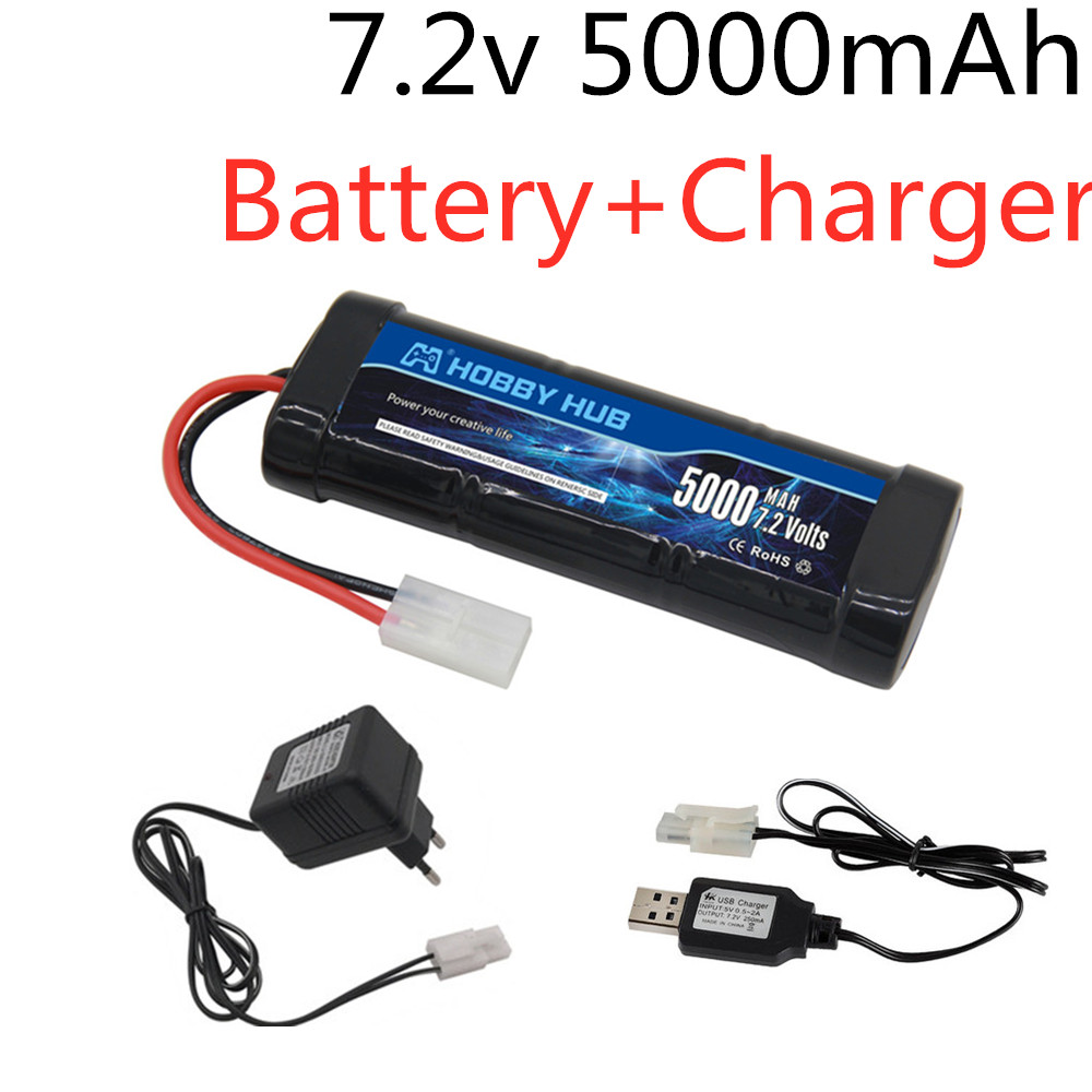 Rc Hobby Charger - Batteria Ni-MH da 7,2 V 5000