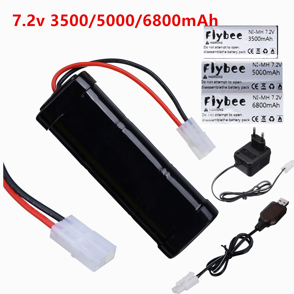 Rc Hobby Hub - Nuova Batteria NiMH da 7.2V 5000/6800mAh