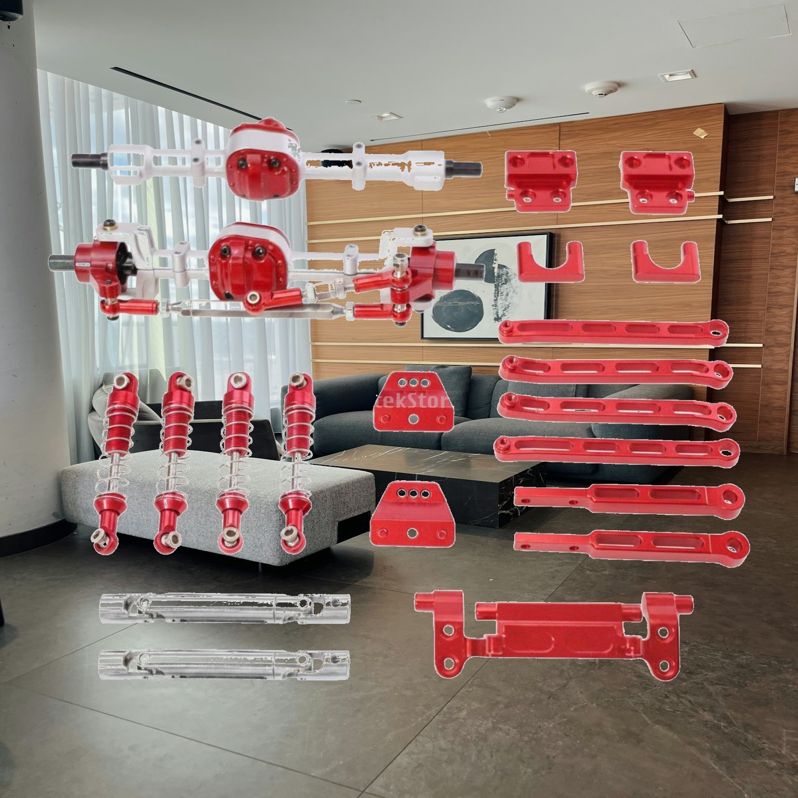 Shock Absorber Rc - Parti del Telaio in Metallo Scala