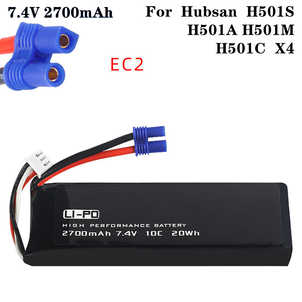 Rc Hobby Parts - Batteria originale 7.4V 2700mAh 10C per