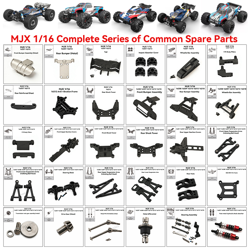 Shock Absorber Rc - MJX 1/16 per 16218 16213 16212
