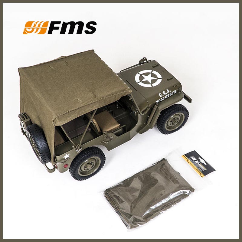 Rc Hobby Parts - Tetto in tela FMS 1/12 C1167