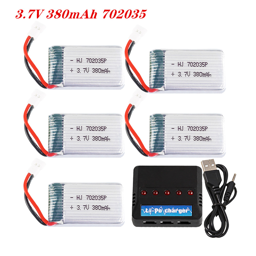Rc Hobby Charger - 3,7 V 380 mAh 702035 Batteria