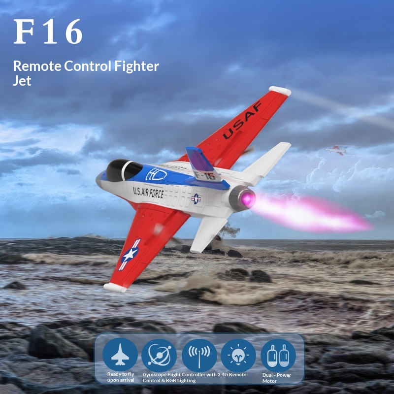 Rc Hobby Jet Plane - VOLANTEXRC F‑16 Jet da Combattimento RC