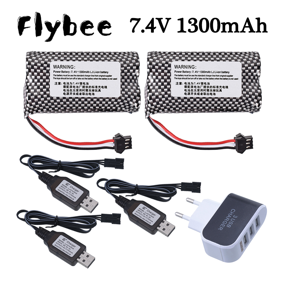 7.4V 1300mAh batteria agli ion - Rc Hobby Charger recensione e prezzo