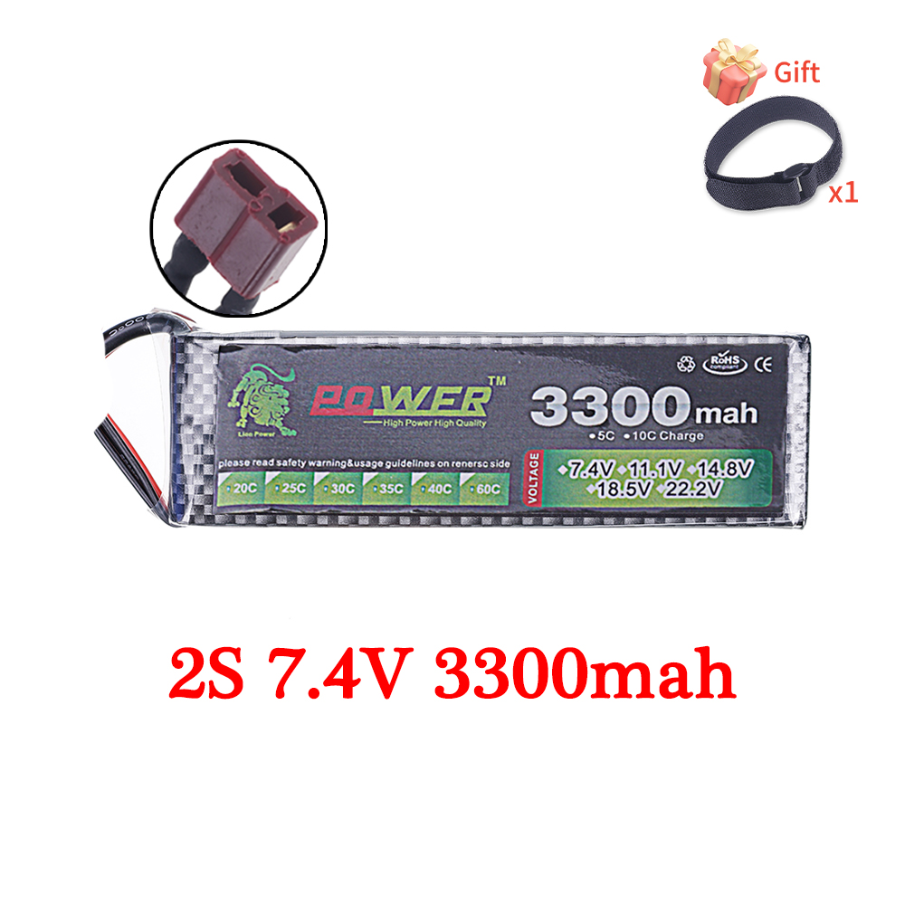 Batteria Lipo 60C 3300mAh 7.4V - Rc Hobby Hub recensione e prezzo