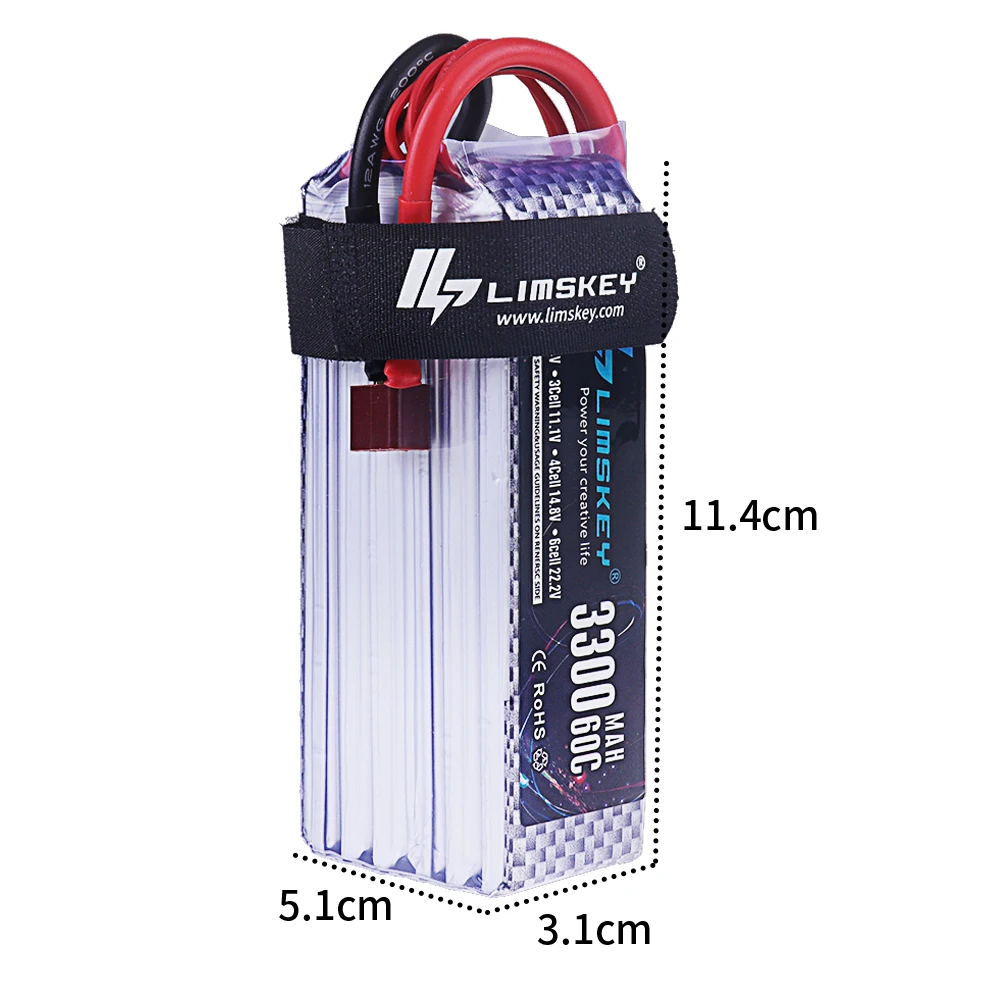 Batteria Lipo NUOVA 3300mAh 22 - Rc Hobby Brand recensione e prezzo