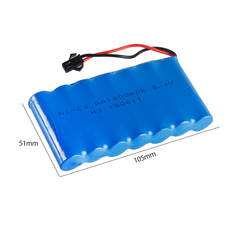 Batteria ricaricabile Ni-CD 8. - Rc Hobby Parts recensione e prezzo