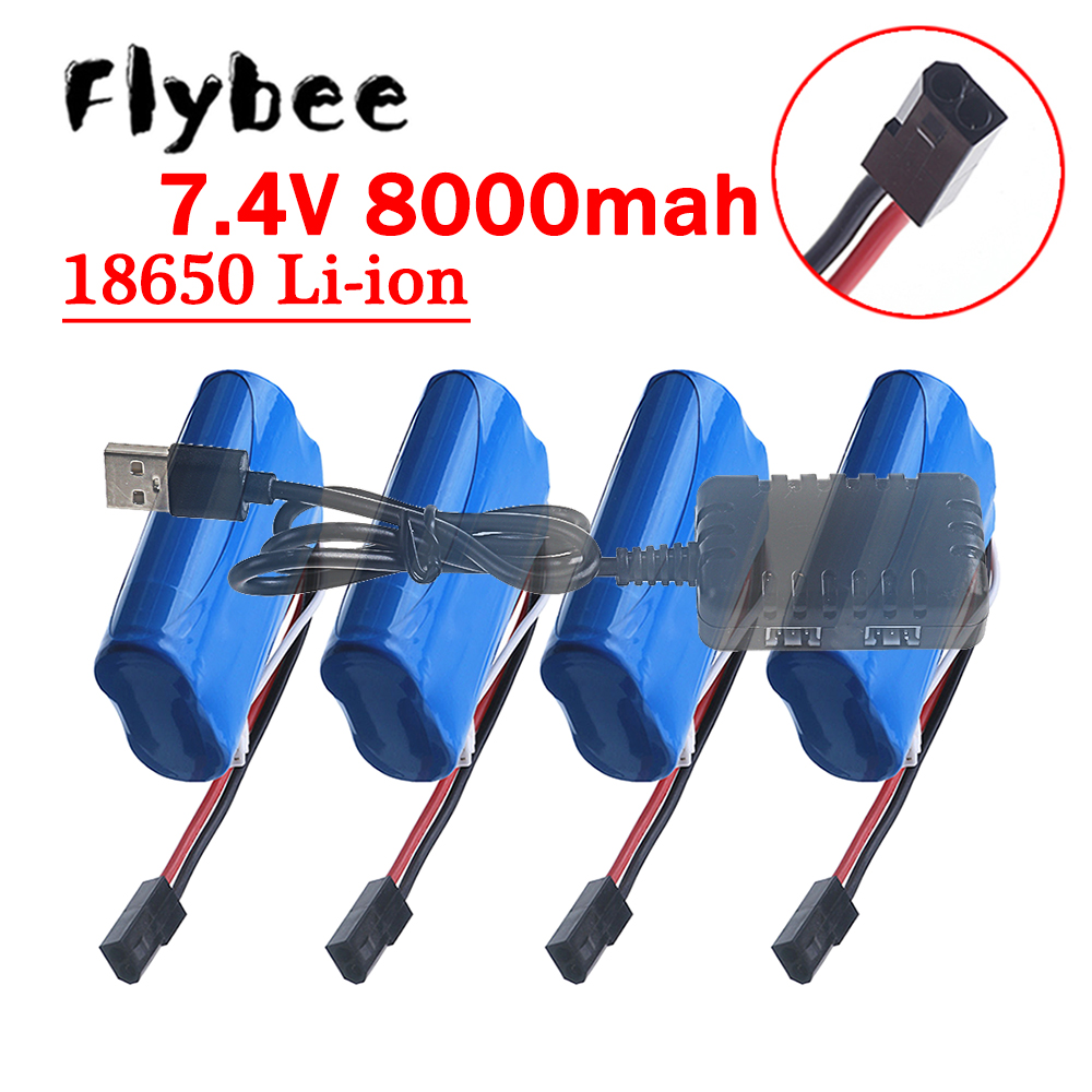 (5500 Plug) Batteria 18650 7.4 - Rc Hobby Parts recensione e prezzo