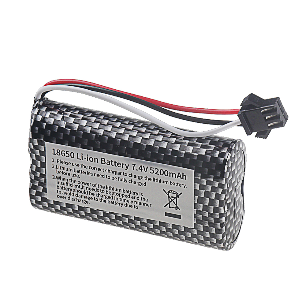 18650 Li-Ion 7.4V 5200mAh Batt - Rc Hobby Parts recensione e prezzo