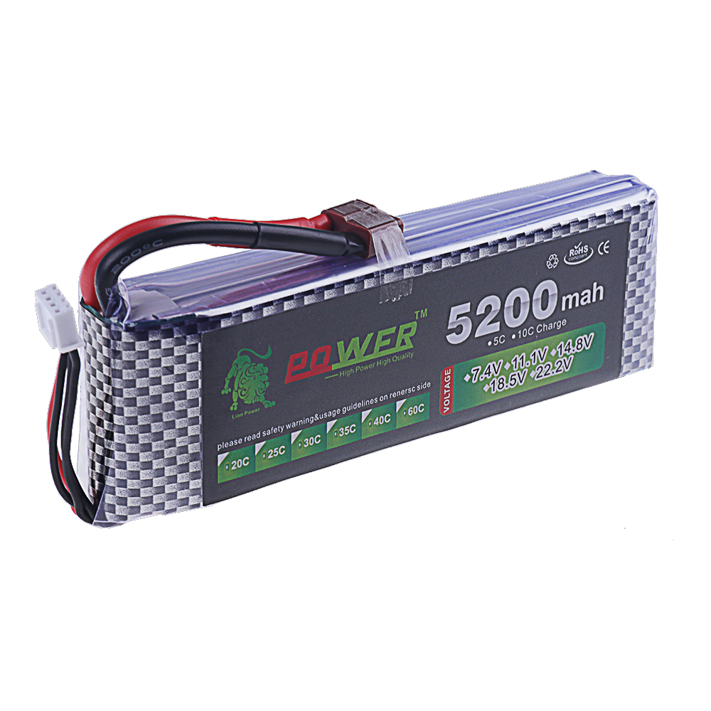 3S Lipo Batteria 11.1V 5200mah - Rc Hobby Hub recensione e prezzo