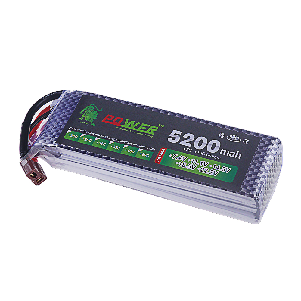 3S Lipo Batteria 11.1V 5200mah - Rc Hobby Hub recensione e prezzo