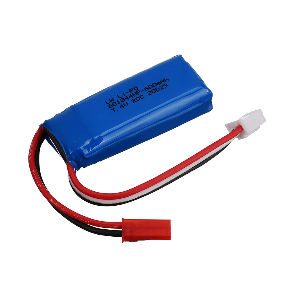 Batteria Li-po 7.4V 2S 600mAh  - Rc Hobby Brand recensione e prezzo