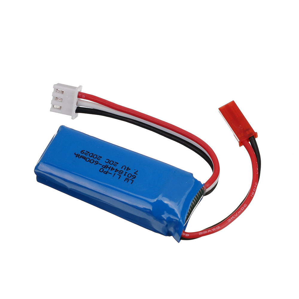 Batteria Li-po 7.4V 2S 600mAh  - Rc Hobby Brand recensione e prezzo